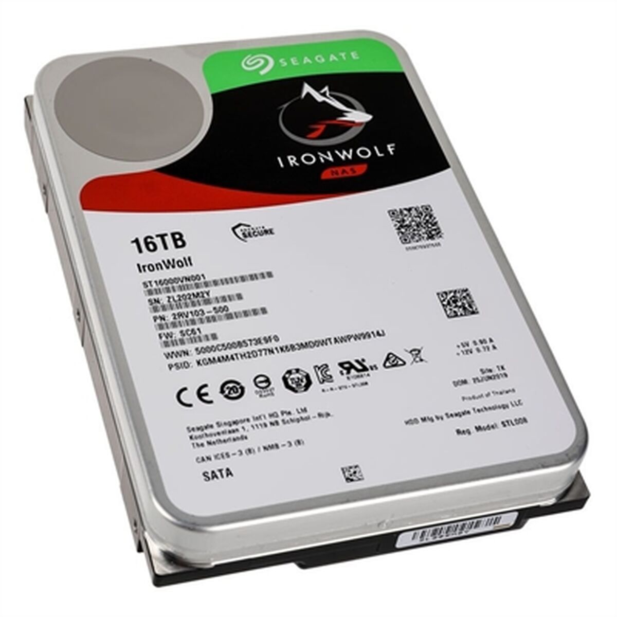 Afbeeldingen van Hard Drive Seagate ST16000VN001 3,5" 16 TB
