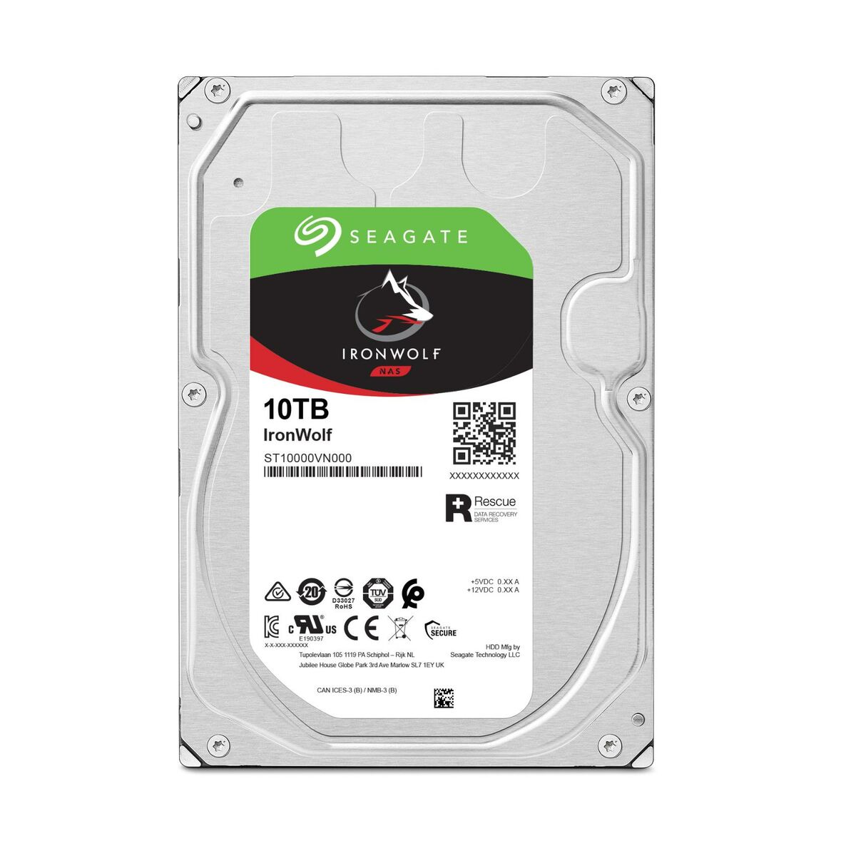 Hard Disk Seagate IronWolf ST10000VN000 3,5" 10 TB