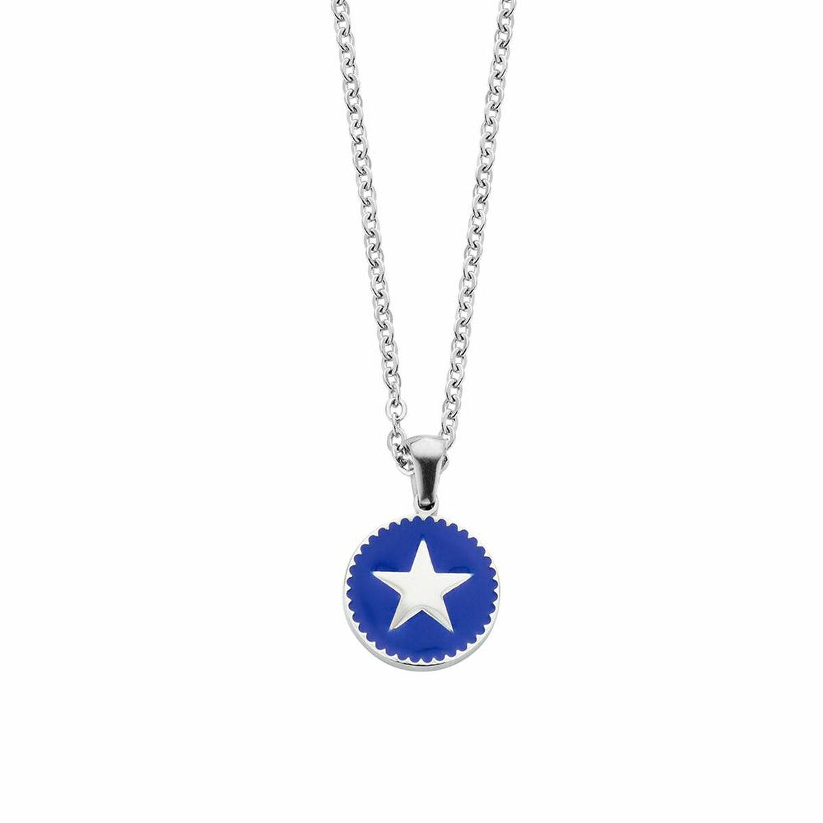 Image secondaire de Pendentif Femme CO88 Collection 8CN-26049 Argenté Bleu
