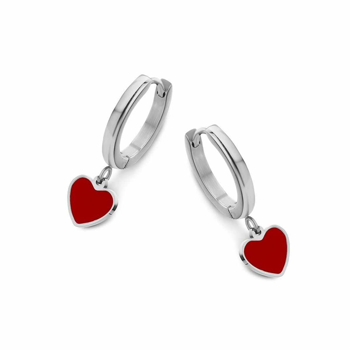 Image secondaire de Boucles d´oreilles Femme CO88 Collection 8CE-70102 Argenté Rouge