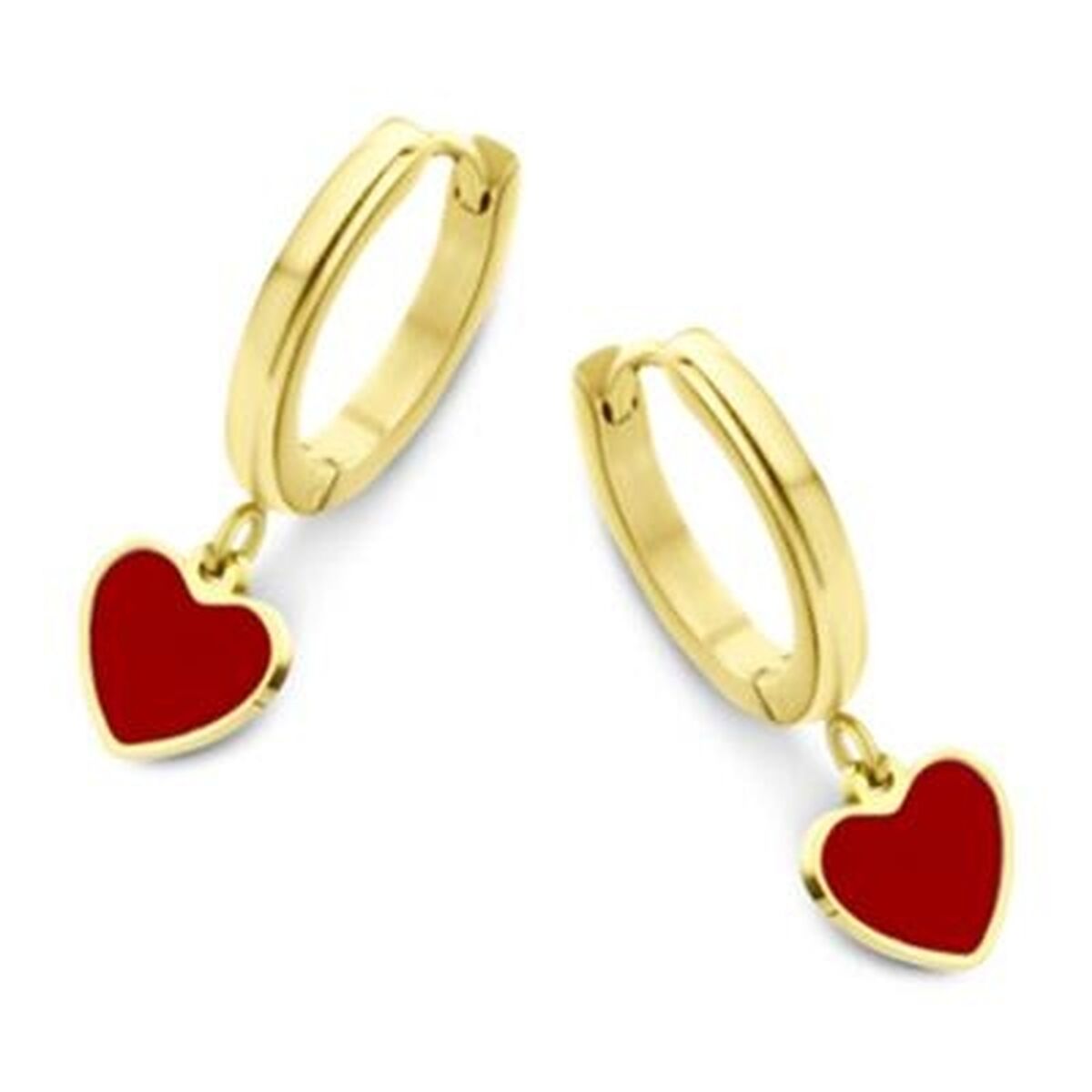 Boucles d´oreilles Femme CO88 Collection 8CE-70103 Doré Rouge