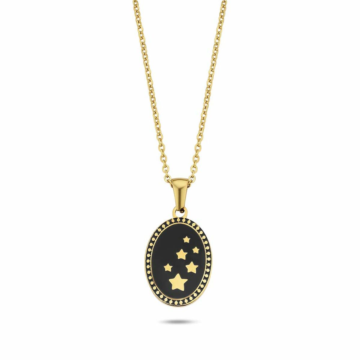Image secondaire de Pendentif Femme CO88 Collection 8CN-26134 Doré Noir