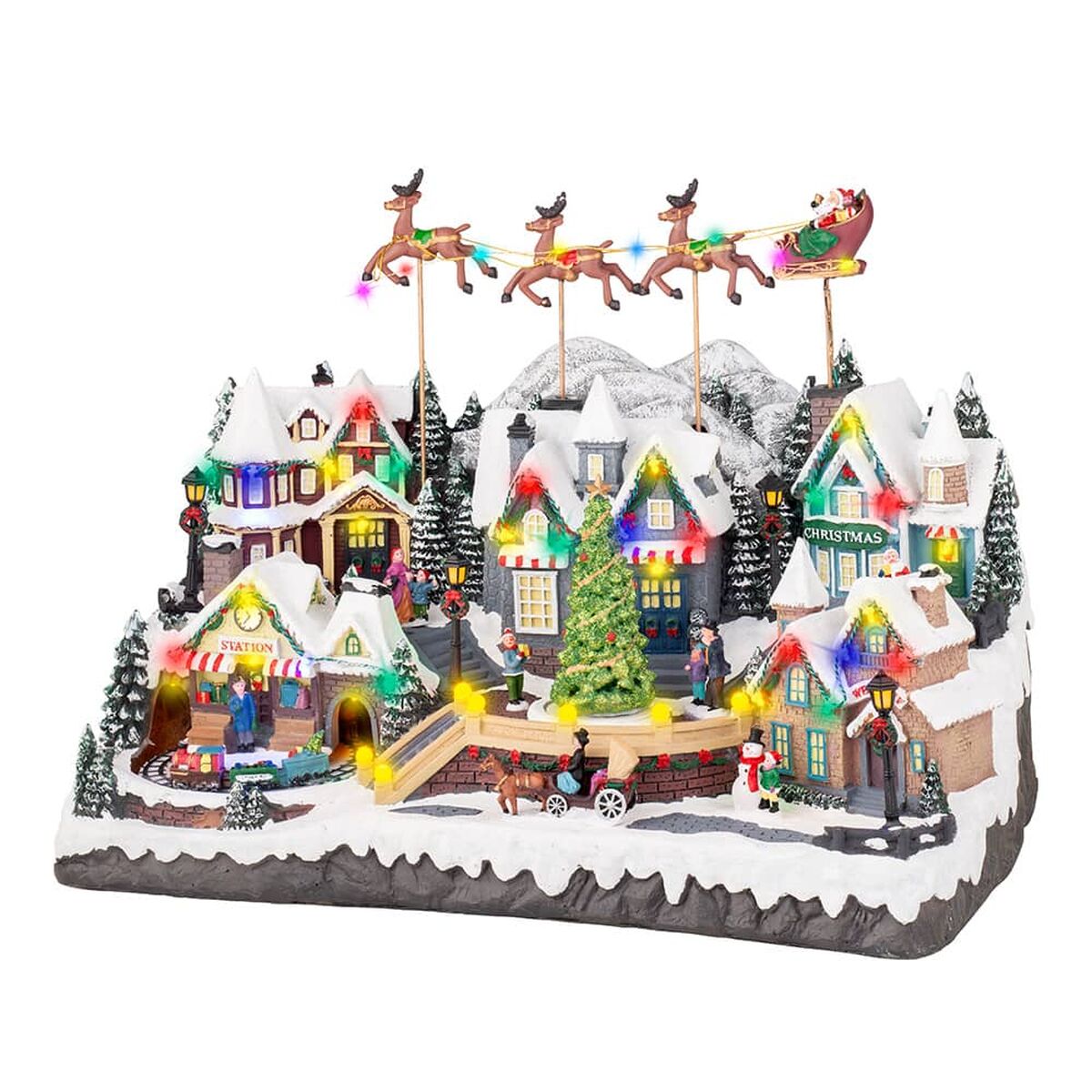 Crèche de Noël Lumineo