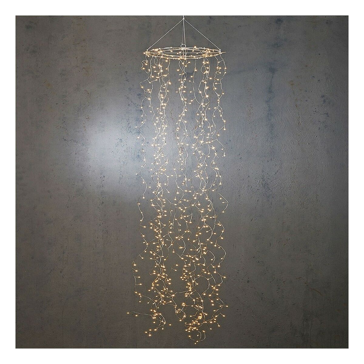 Guirlande lumineuse LED Luca Pot à Bougie Lumière blanche 200 x 30 cm
