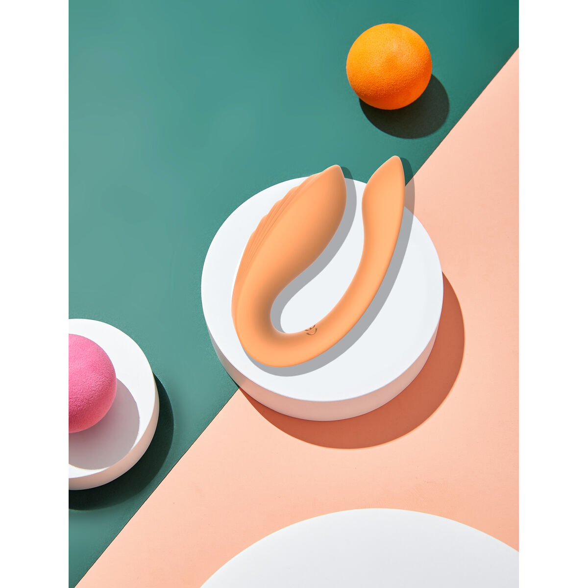 vibrátor Couples Massager Dream Toys Glam Oranžový