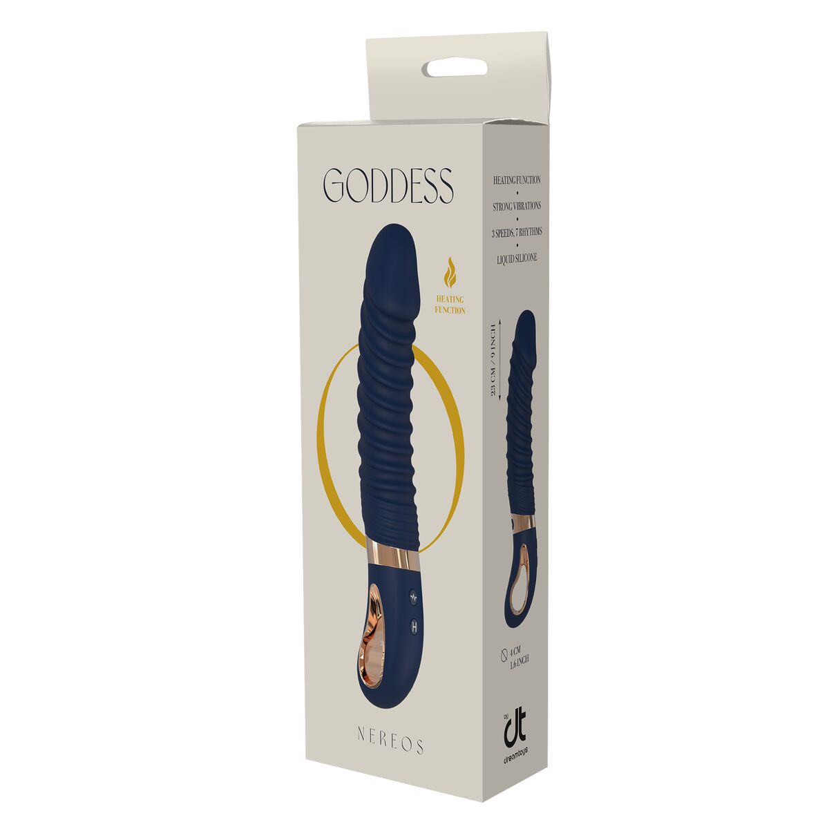 Vibrátor Dream Toys Goddess Collection Modrý