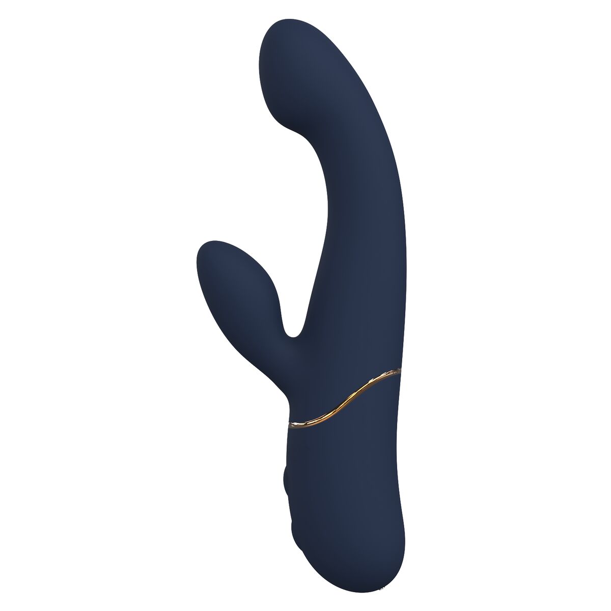 Vibration de Stimulation Double Dream Toys Goddess Collection Bleu