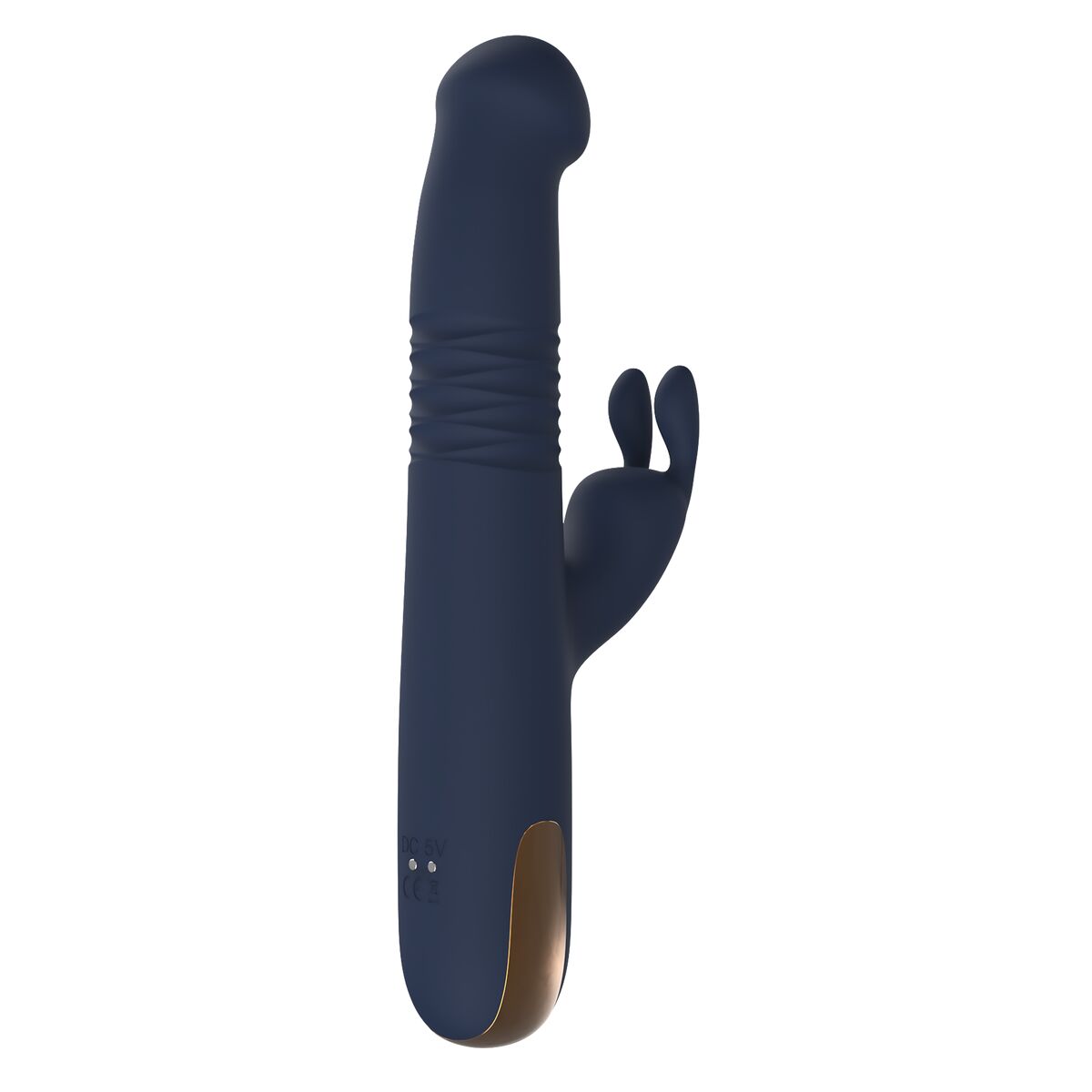 Vibrátor pro dvojici Dual Stimulation Dream Toys Goddess Collection Modrý