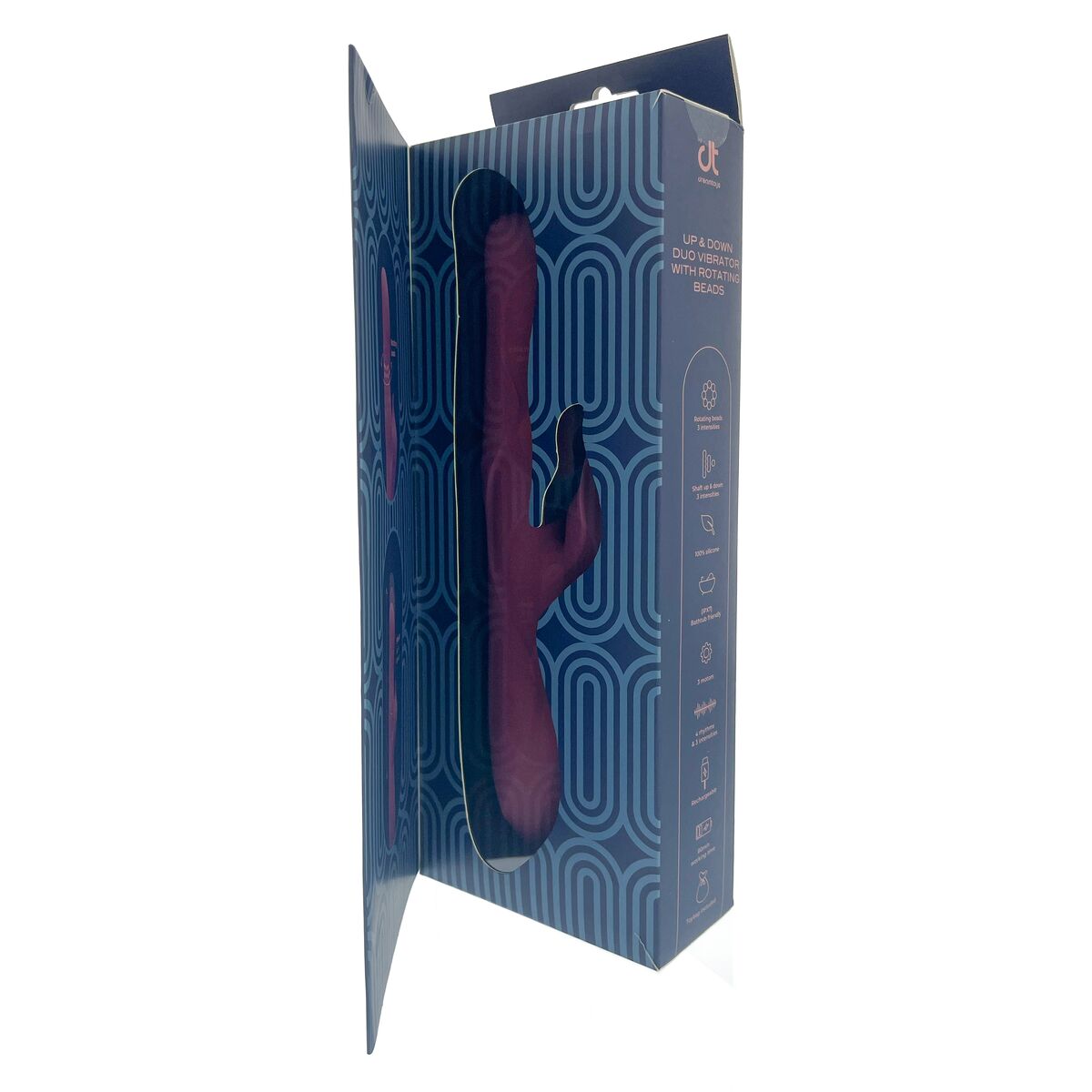 Vibrátor pro dvojici Dual Stimulation Dream Toys Pulz Červený