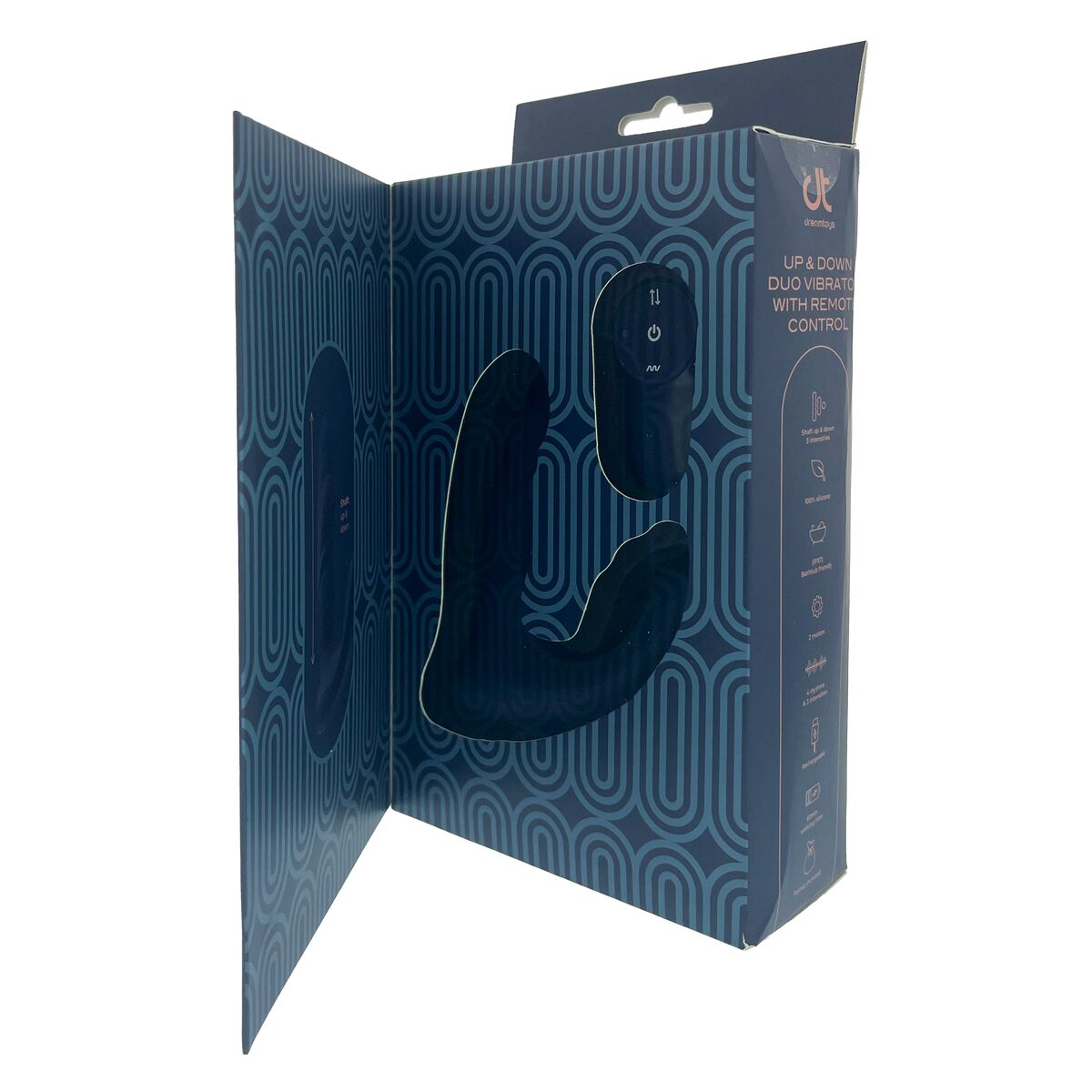 Vibrátor pro dvojici Dual Stimulation Dream Toys Pulz Modrý