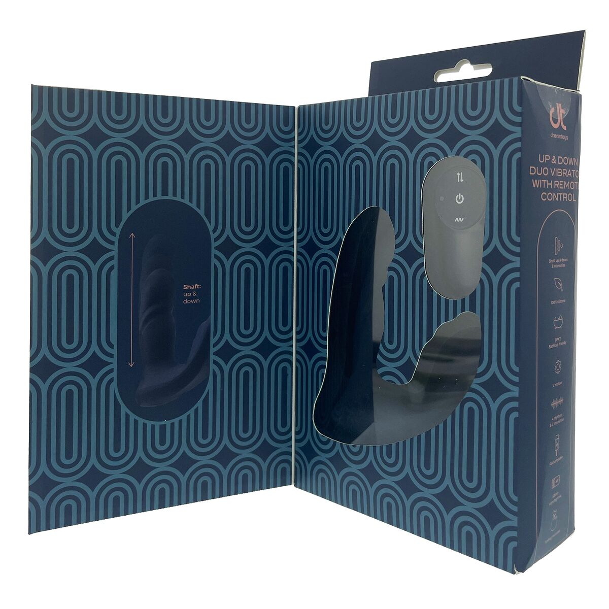 Vibrátor pro dvojici Dual Stimulation Dream Toys Pulz Modrý