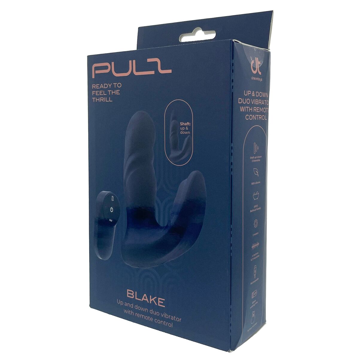 Vibrátor pro dvojici Dual Stimulation Dream Toys Pulz Modrý