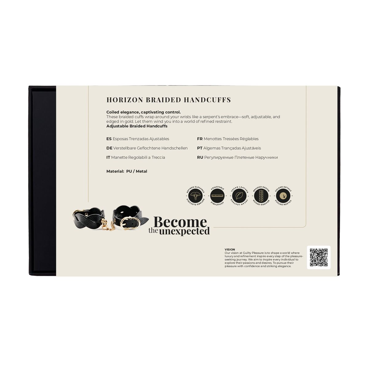 Pouta Guilty Pleasure Eclipse Černý