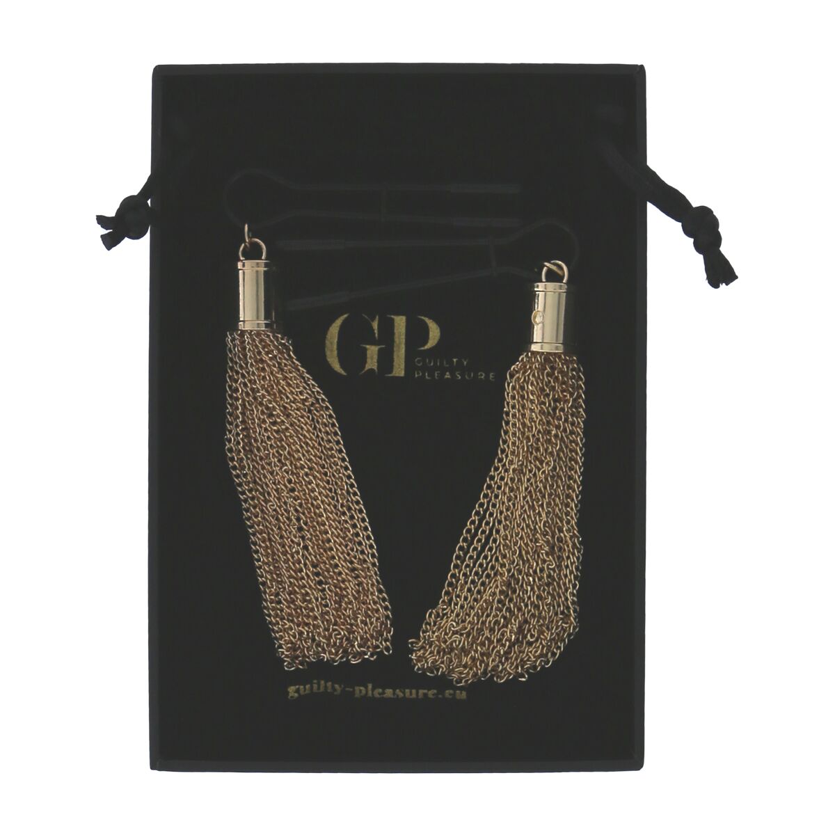 Skřipce na bradavky s řetězem Guilty Pleasure Accents