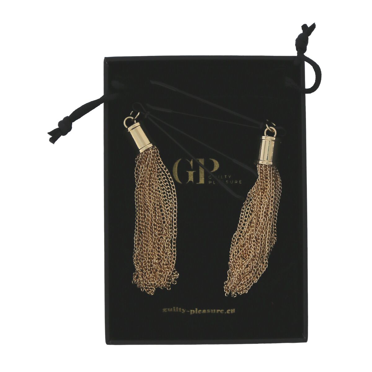 Skřipce na bradavky s řetězem Guilty Pleasure Accents