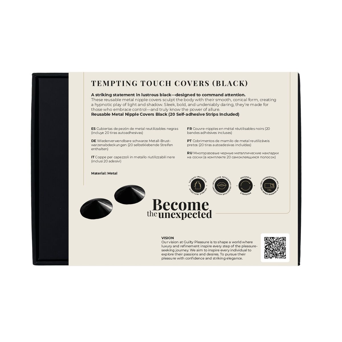 Odsávačky mléka Guilty Pleasure Černý Jednotná velikost