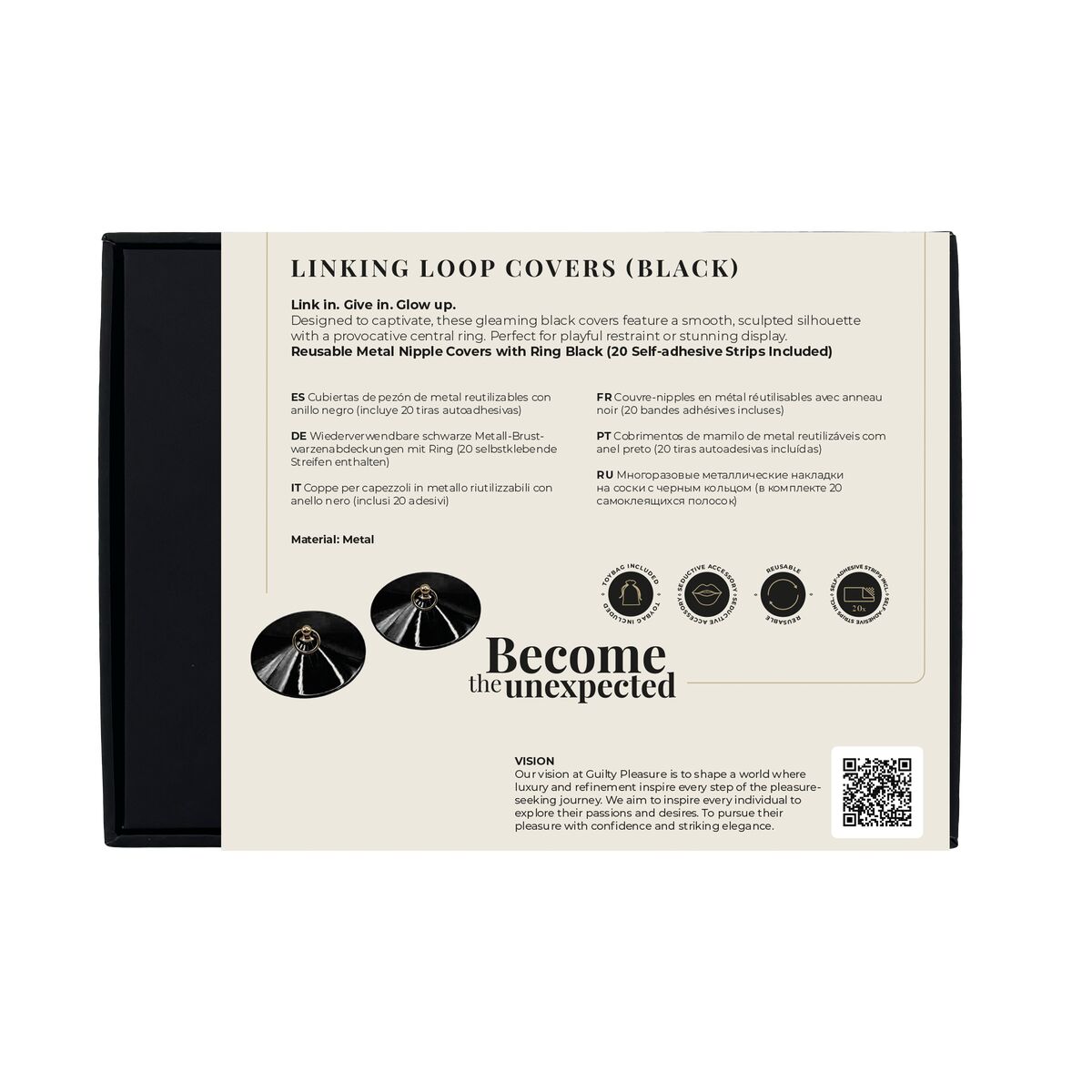 Odsávačky mléka Guilty Pleasure Černý Jednotná velikost