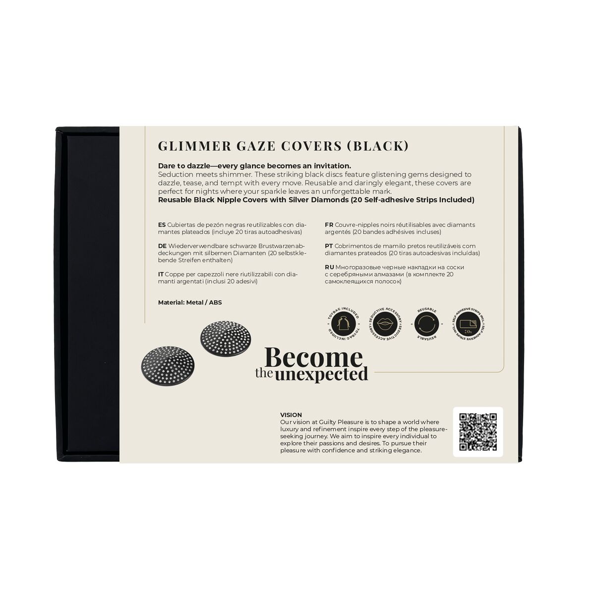 Odsávačky mléka Guilty Pleasure Černý Jednotná velikost