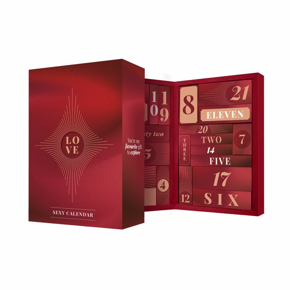 Erotická hra Dream Toys Kalendář