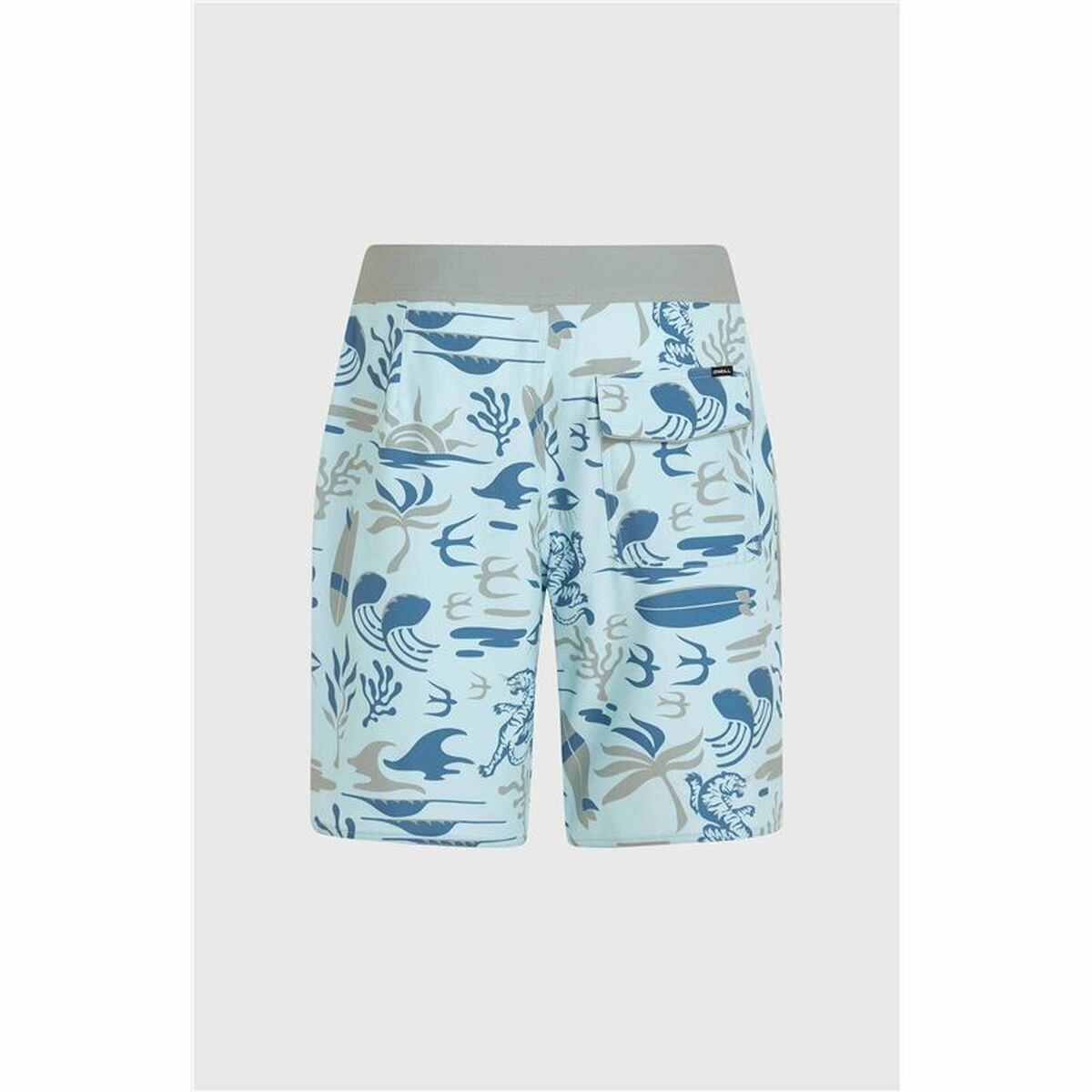 Mens Bathing Costume O’Neill Hyperfreak Mysto Scallop 19” Blue