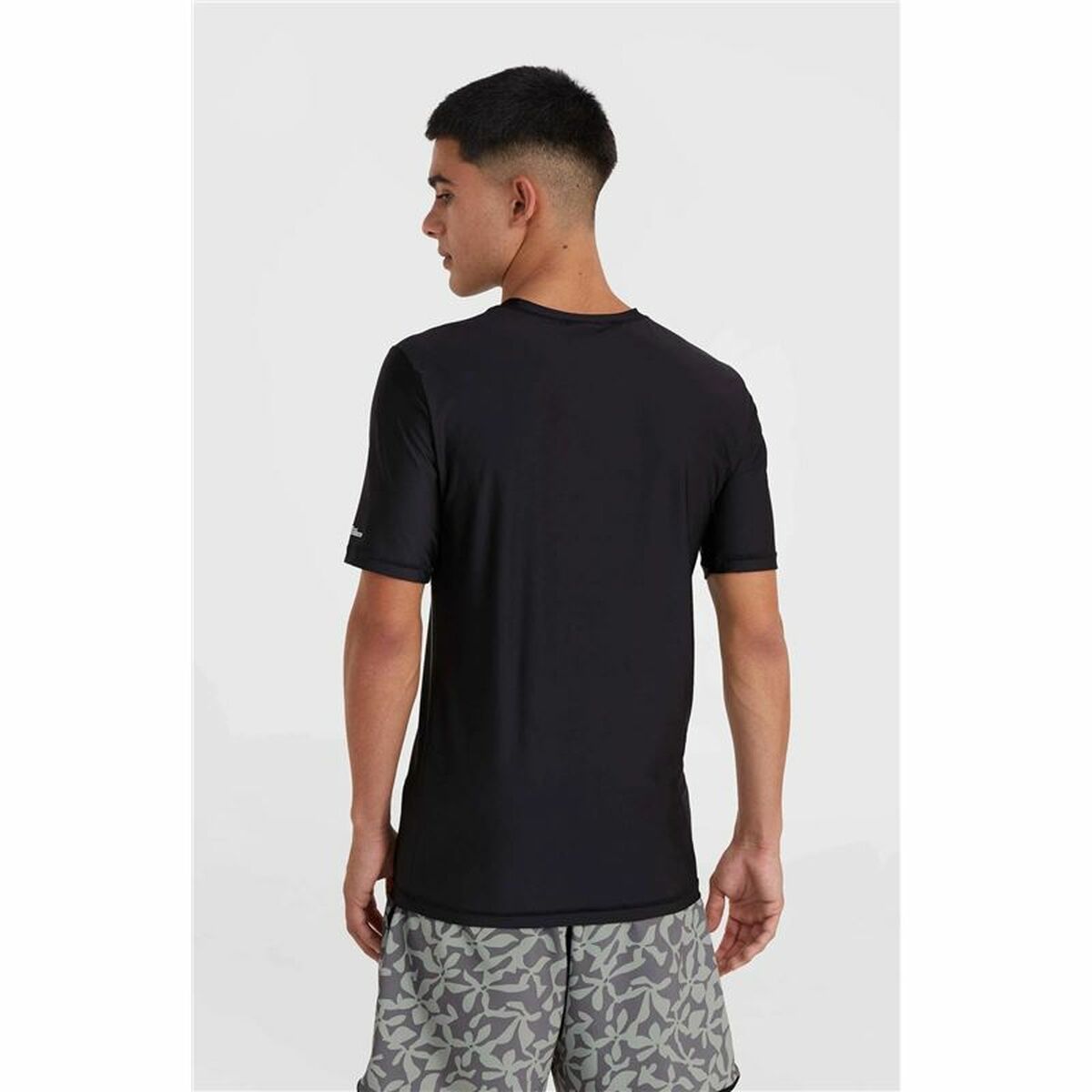 Mens Short Sleeve T-Shirt O’Neill Essentials Cali S/Sl Black