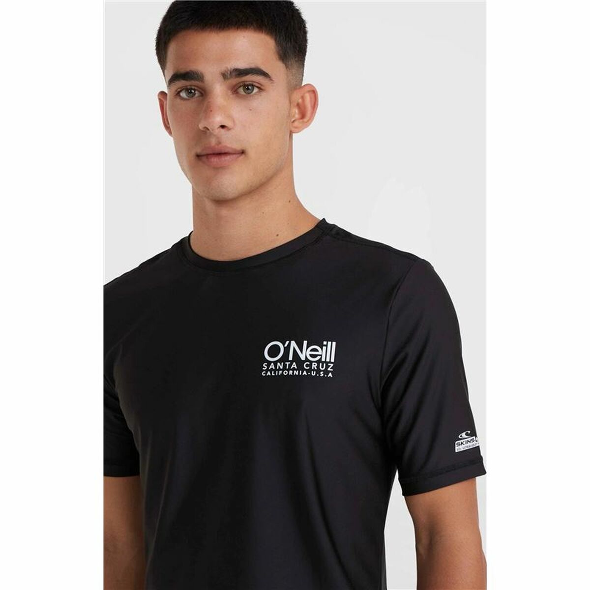Mens Short Sleeve T-Shirt O’Neill Essentials Cali S/Sl Black
