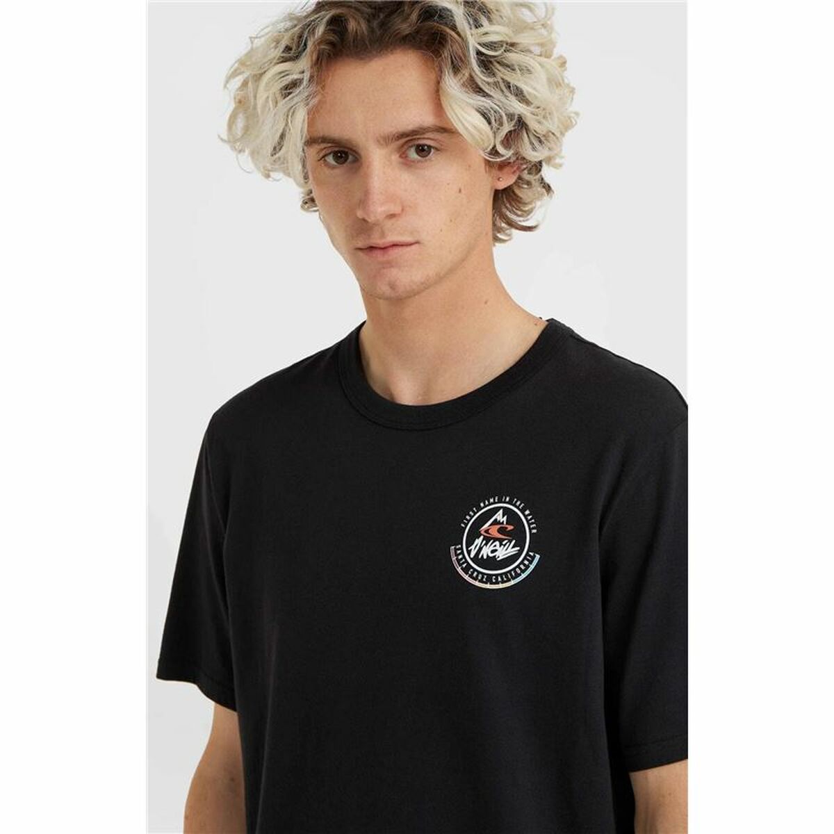 Mens Short Sleeve T-Shirt O’Neill Trvlr  Black
