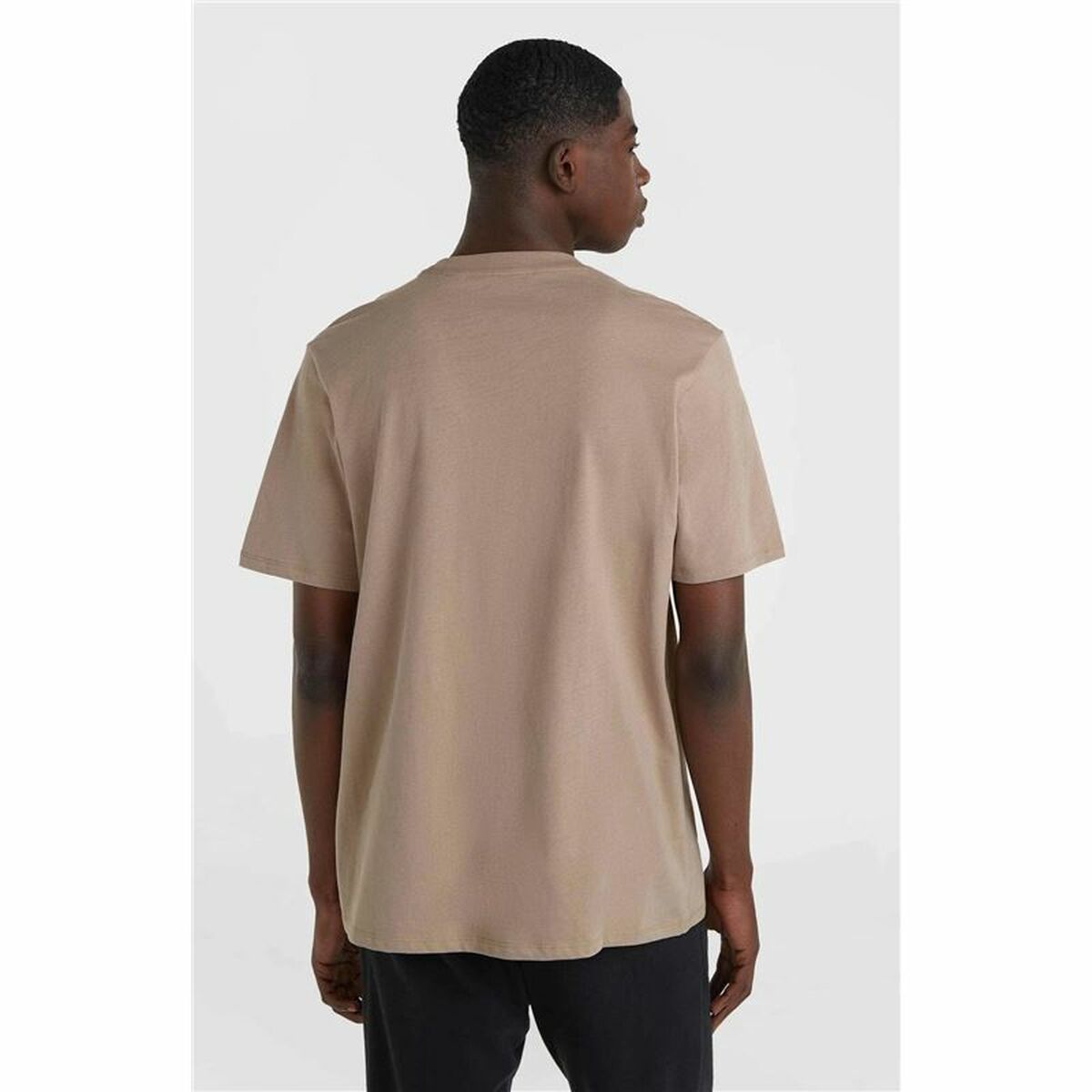 Mens Short Sleeve T-Shirt O’Neill Logo Light brown