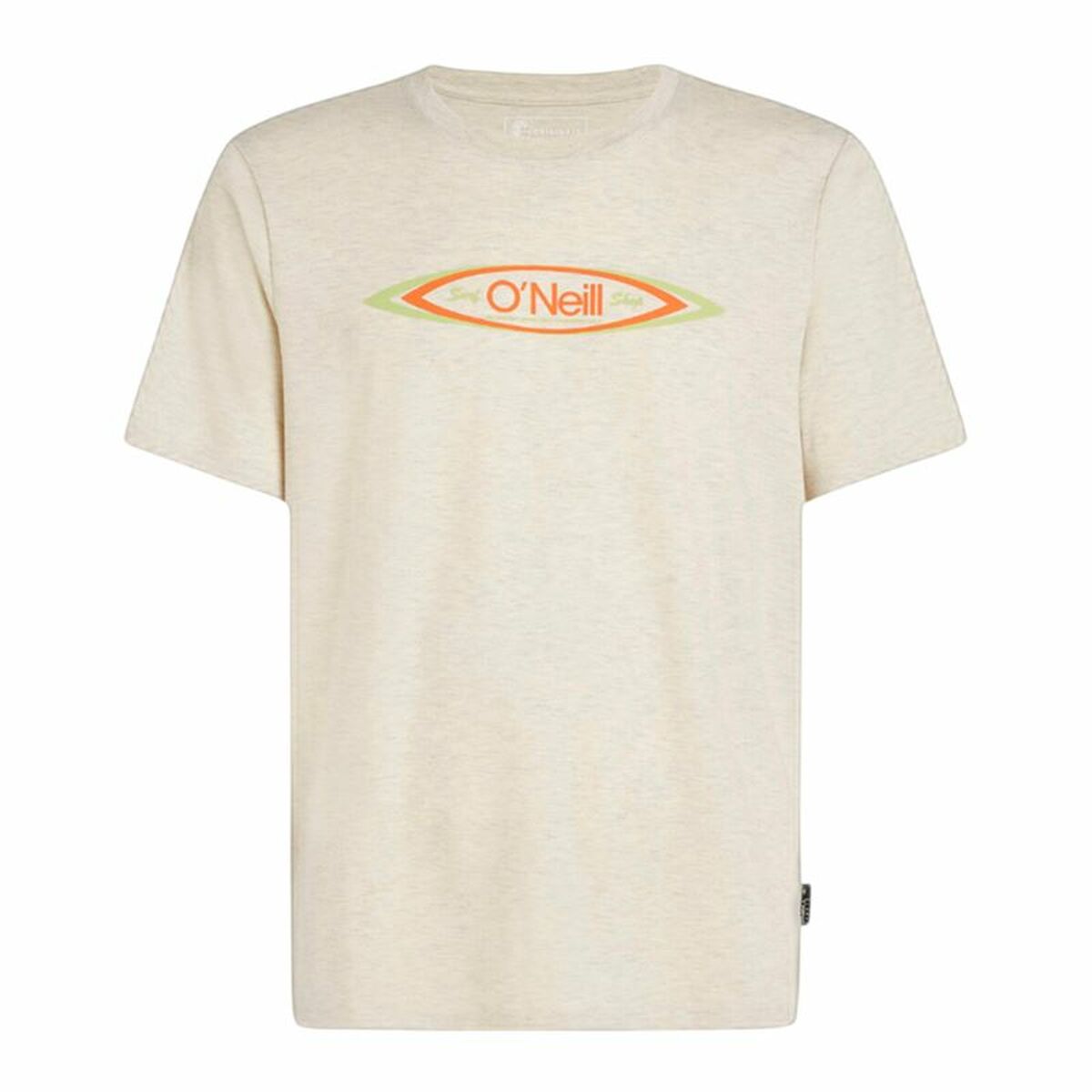 T-shirt à manches courtes homme O'Neill O'Riginals Hybrid Polygiene Graphic Beige