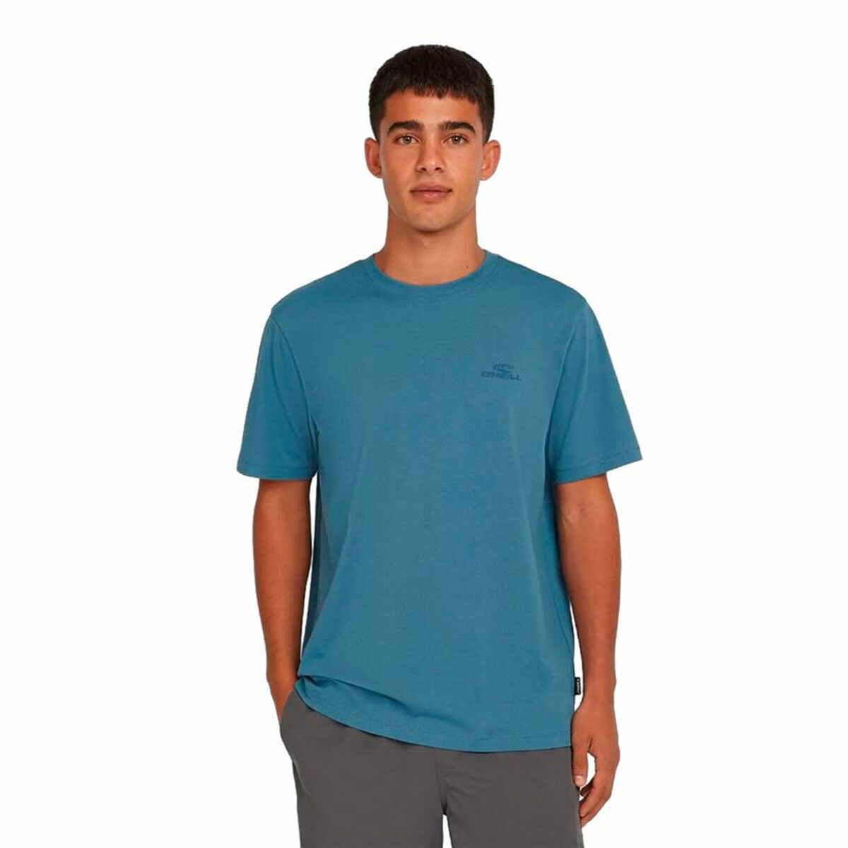 Heren-T-Shirt met Korte Mouwen O'Neill Small Logo Indigo