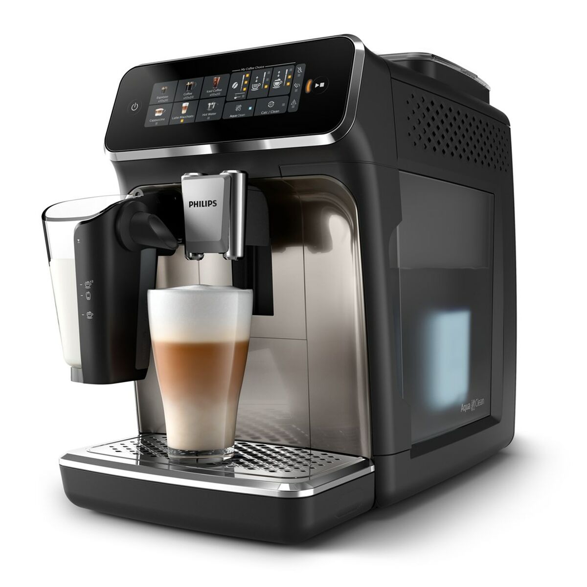 Cafetière superautomatique Philips EP3347/90 Noir Chrome 1500 W 230 W 15 bar 275 g 1,8 L