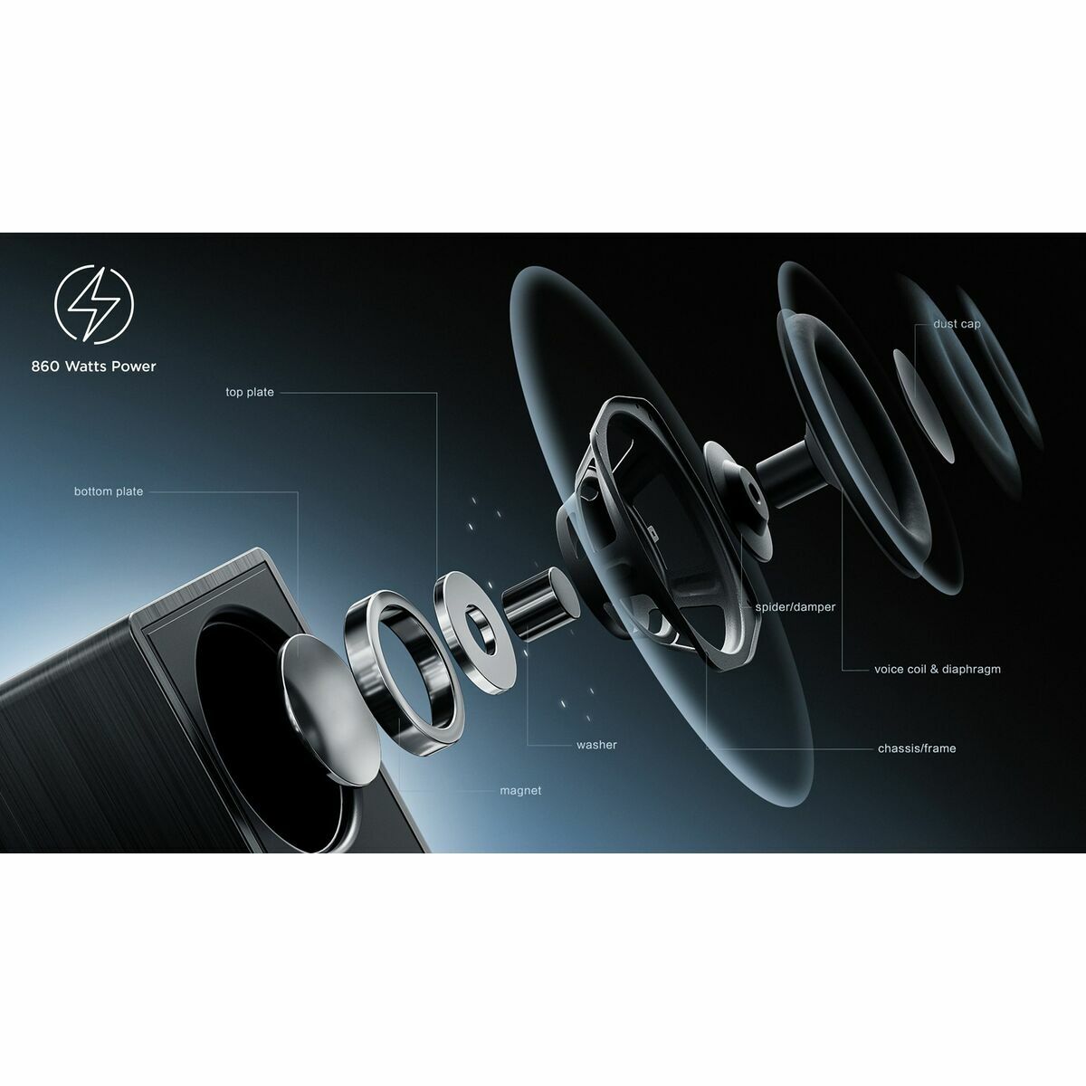 Image secondaire de Barre audio TCL Q85HE 30 W