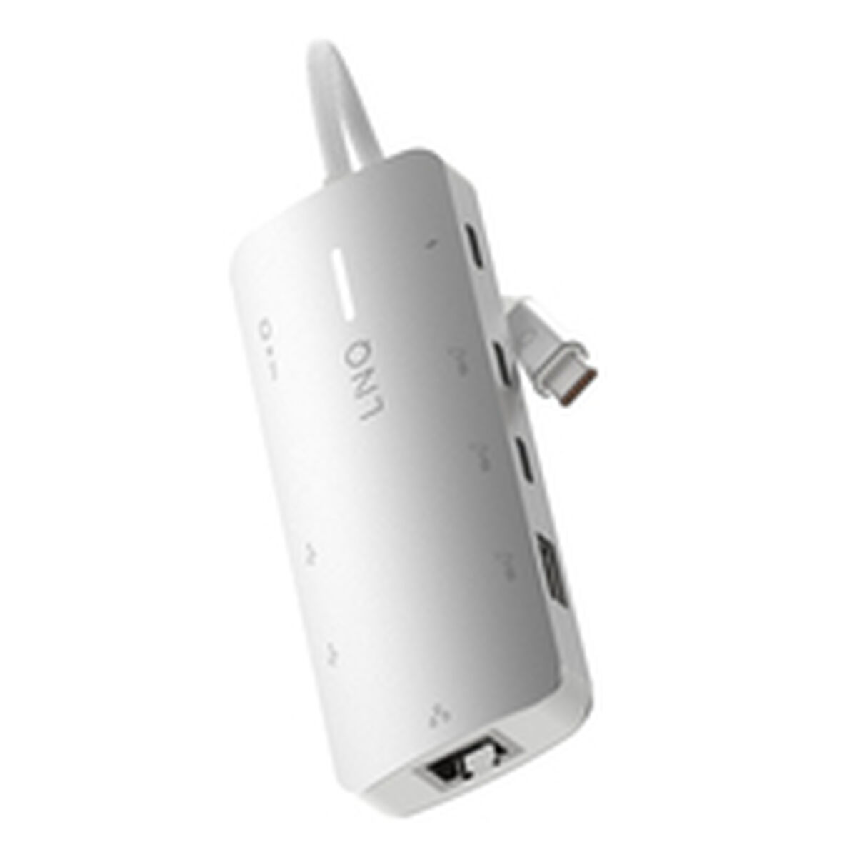 Picture of USB Hub Linq Byelements LQ49081 White Grey