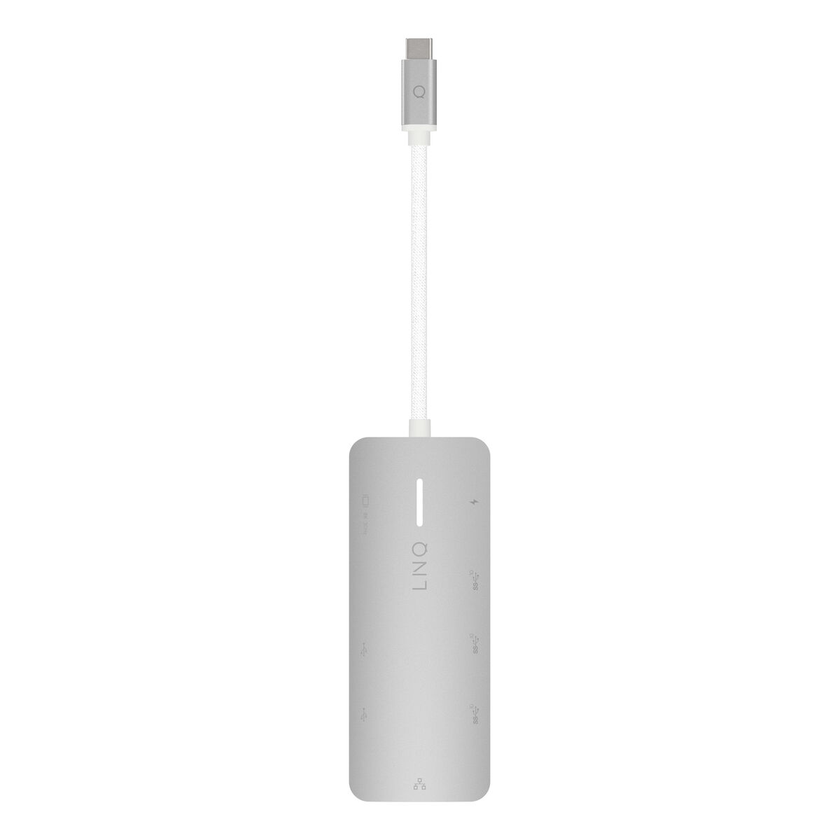Picture of USB Hub Linq Byelements LQ49081 White Grey