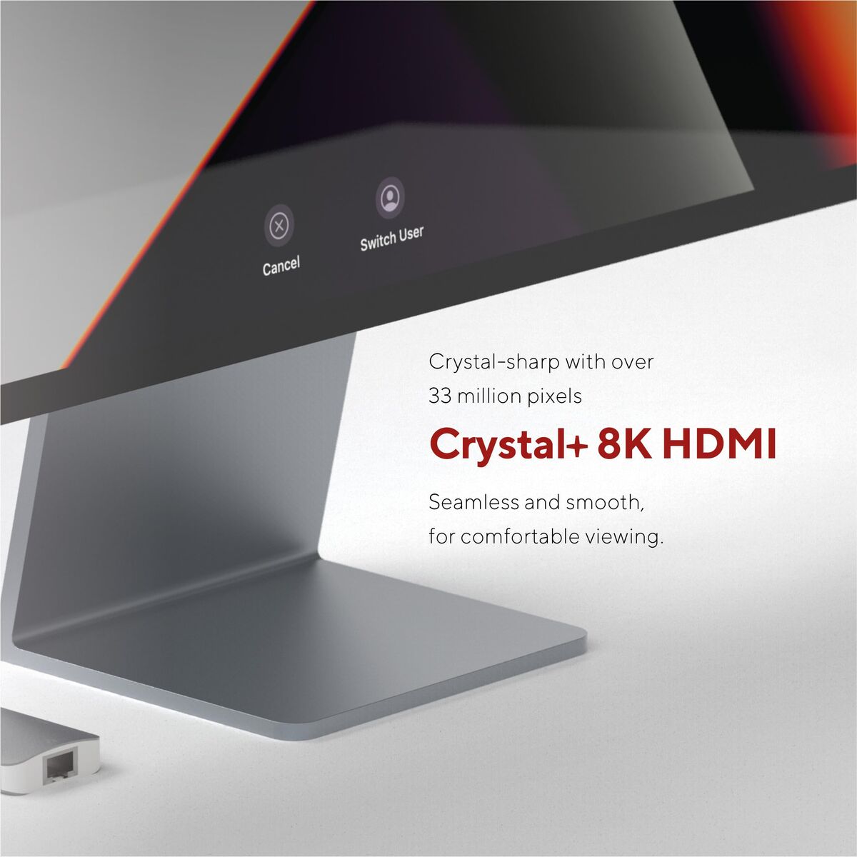 Picture of USB Hub Linq Byelements LQ49081PS White Grey