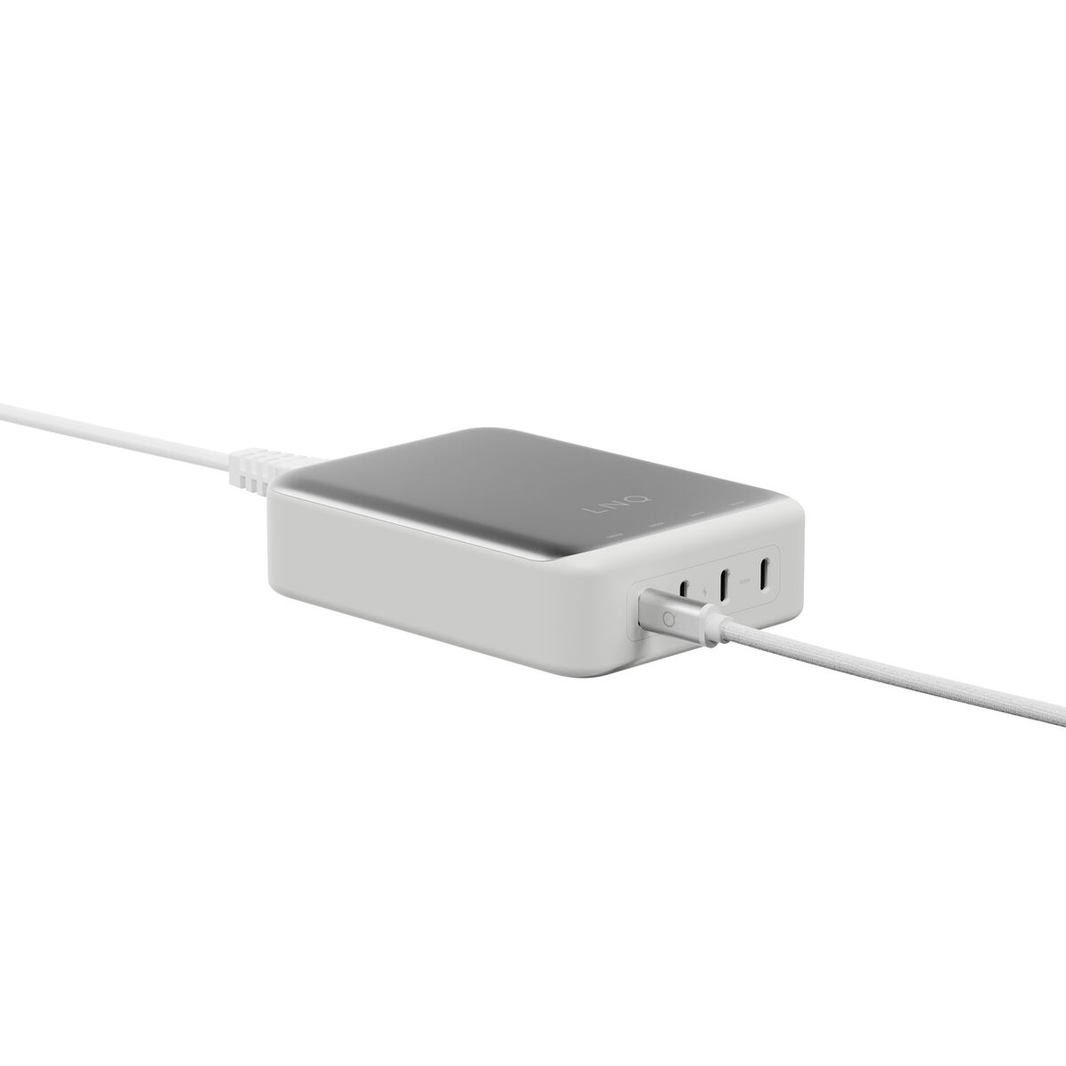 Picture of USB Hub Linq Byelements LQDC240 White Grey