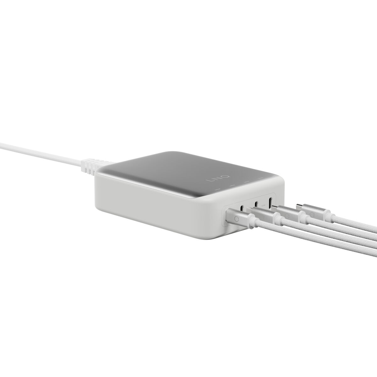 Picture of USB Hub Linq Byelements LQDC240 White Grey
