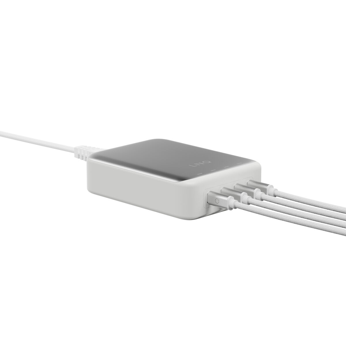 Picture of USB Hub Linq Byelements LQDC240 White Grey