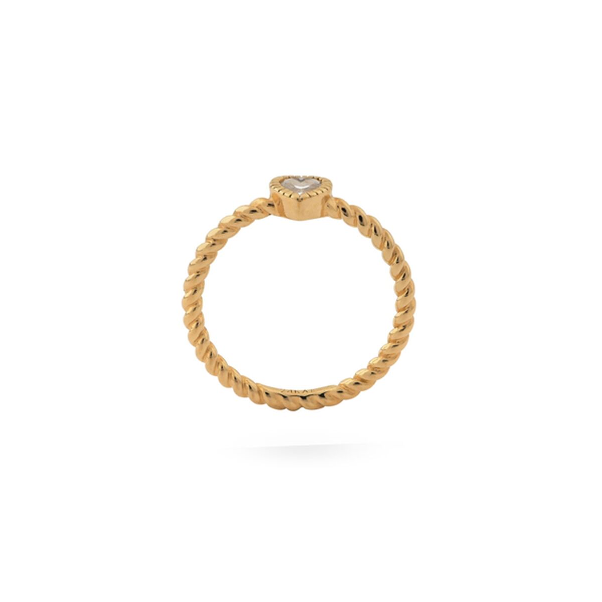Image secondaire de Bague Femme 24KAE 12417Y/56 16 Doré