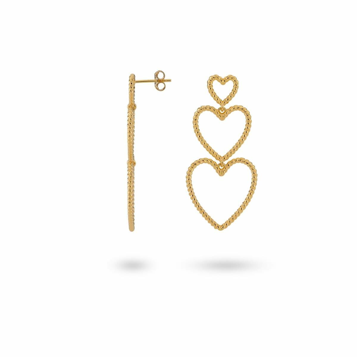 Image secondaire de Boucles d´oreilles Femme 24KAE 42442Y Doré