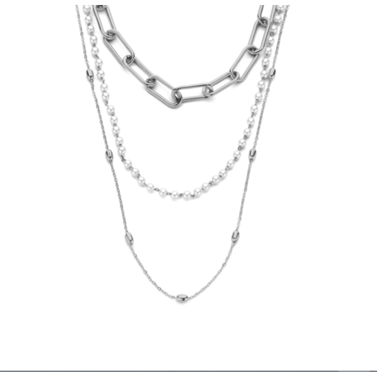 Collier Femme CO88 Collection 8CN-26265 Argenté