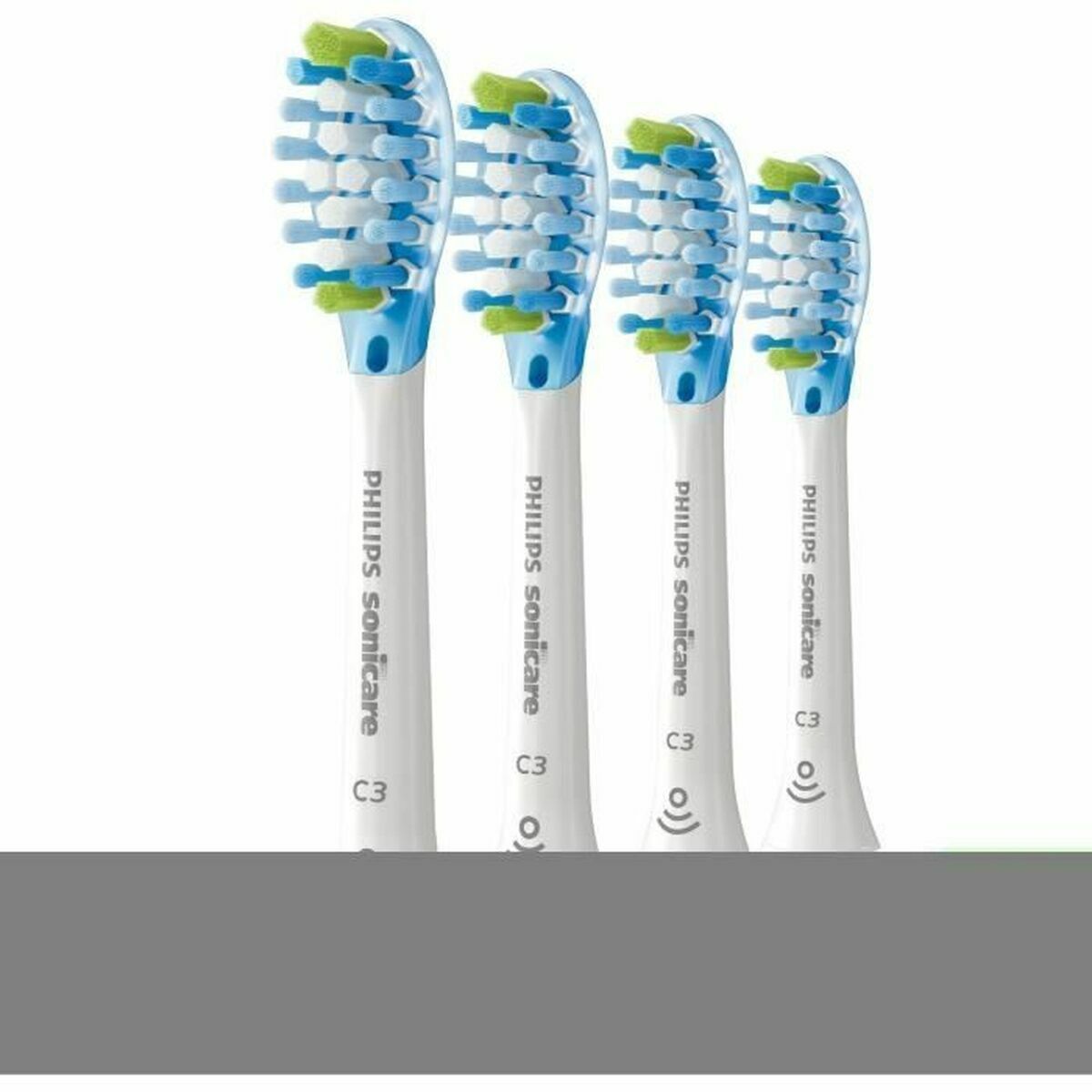 Borstel vervanger Philips Wit 4 Stuks