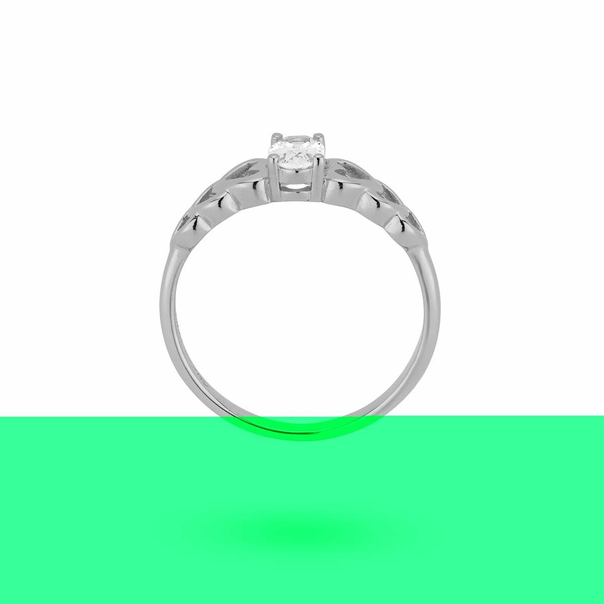 Image secondaire de Bague Femme 24KAE 124141S/54 Argenté 14