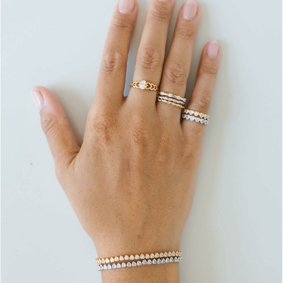 Image secondaire de Bague Femme 24KAE 124141Y/54 Doré 14
