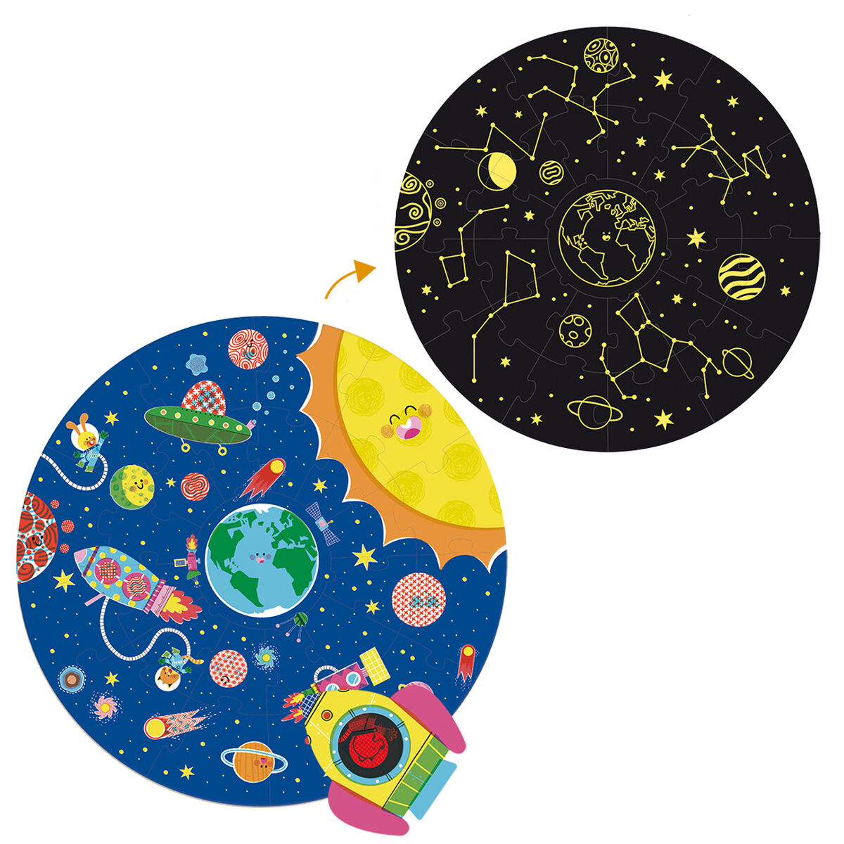 Puzzle Goula XXL Space 25 Pieces