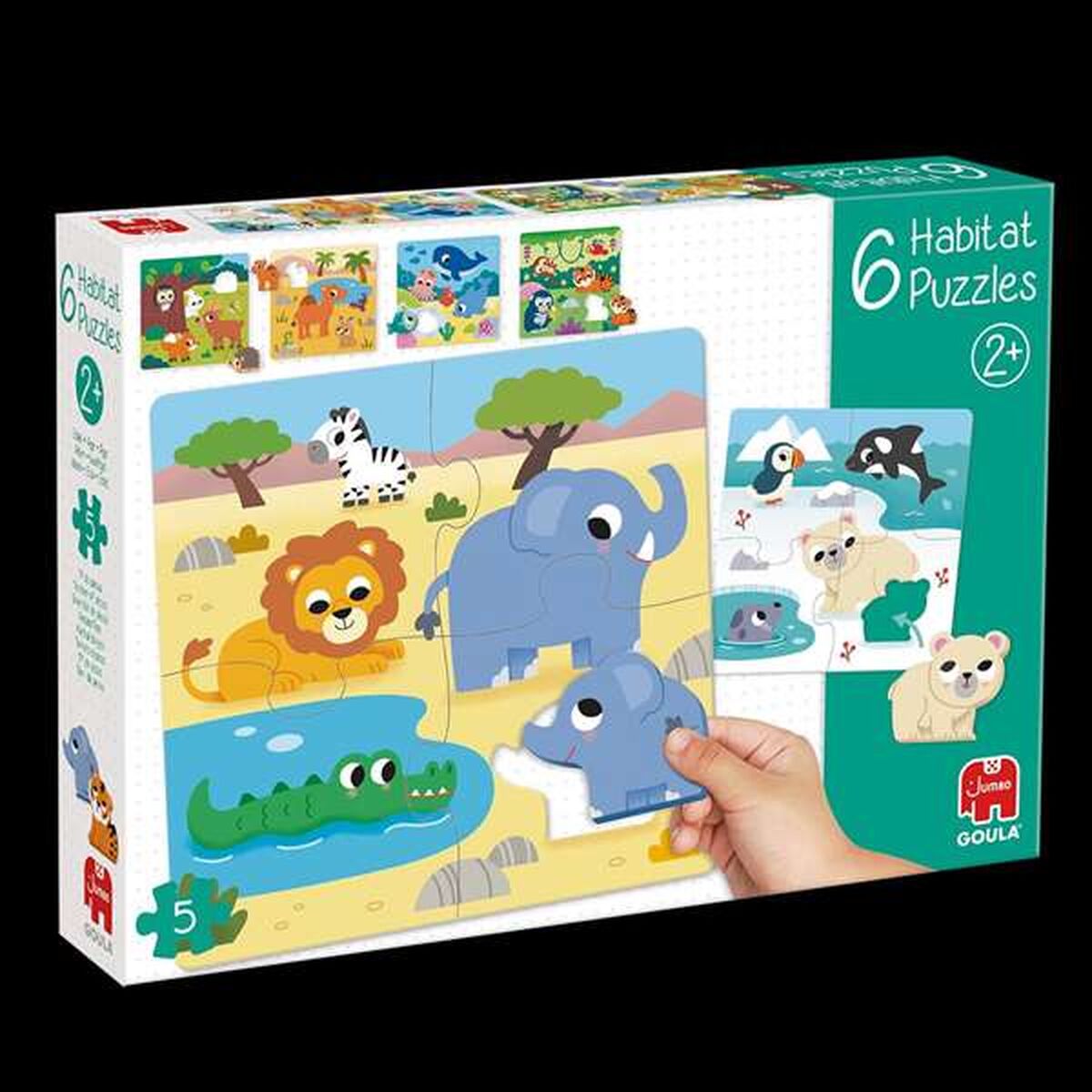 Set van 6 Puzzels Diset