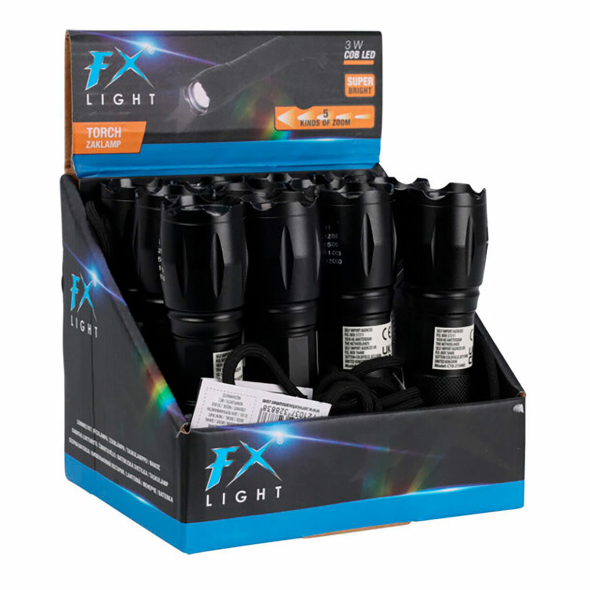 Φακός LED Fx Light 3 W 300 Lm