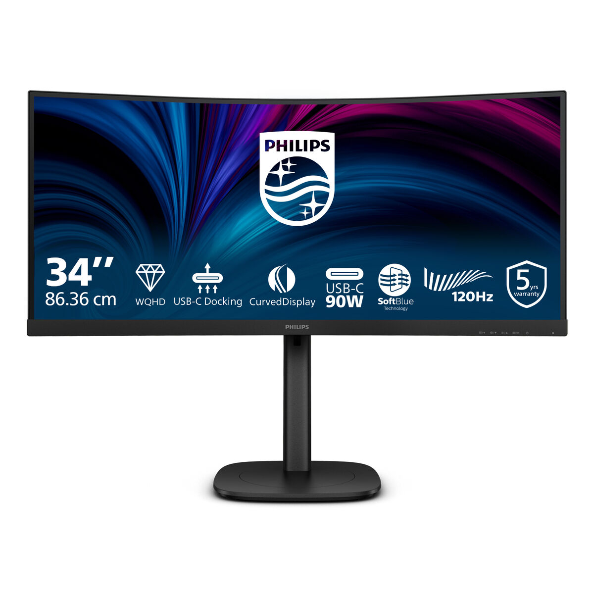 Obrazek Monitor Philips 34B2U3600C/00 34" Wide Quad HD