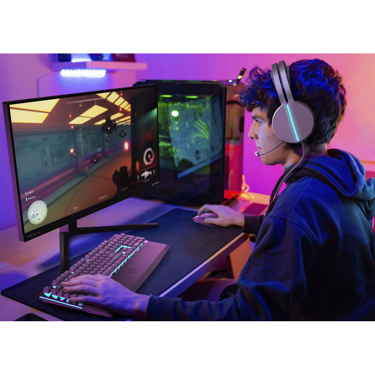Afbeeldingen van Gaming Monitor Philips 27 IPS 3440X2160 4K 16:9 160HZ MNTR 4K Ultra HD 27"