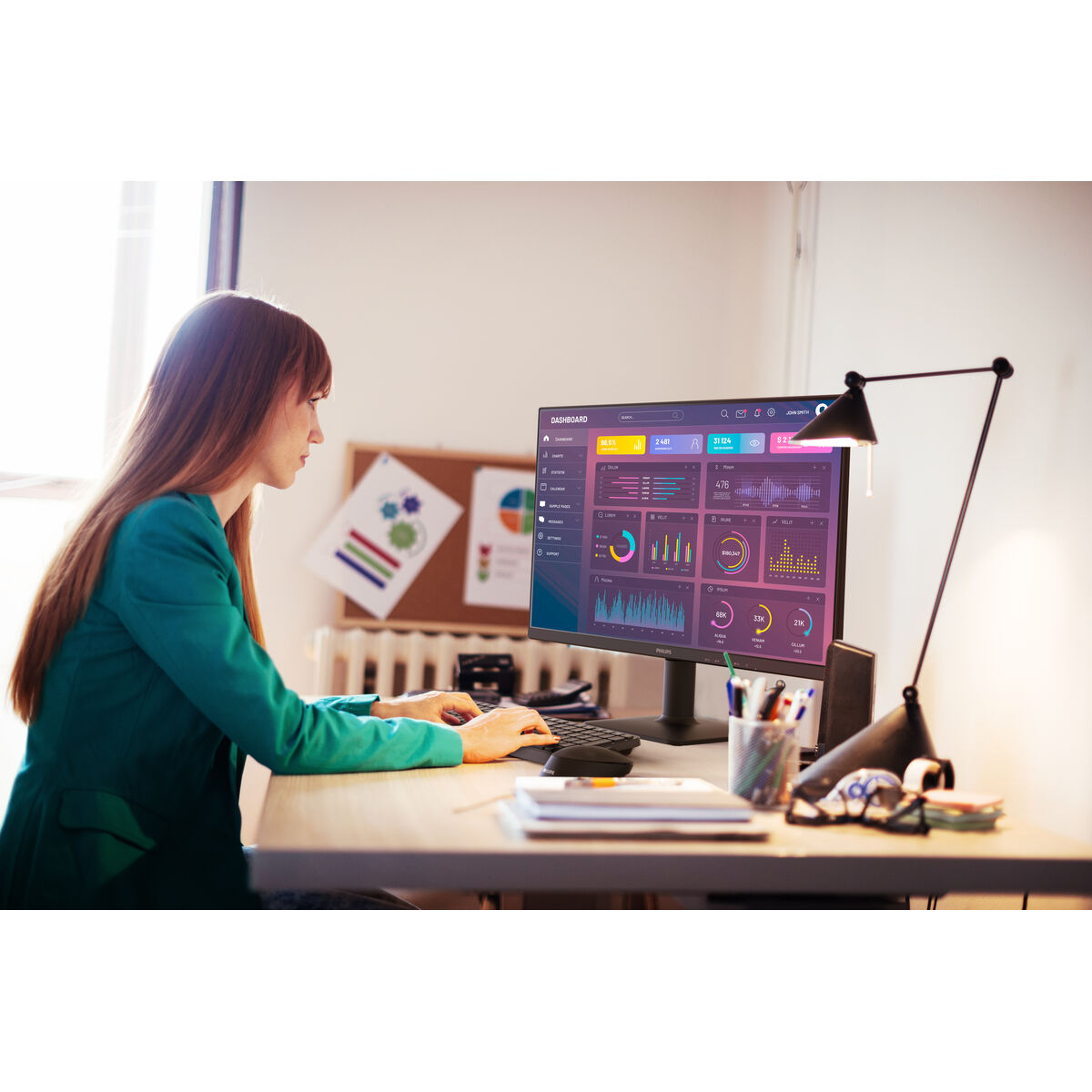 Afbeeldingen van Gaming Monitor Philips 27 IPS 2560X1440 QHD 16:9 75HZ MNTR Quad HD 27"